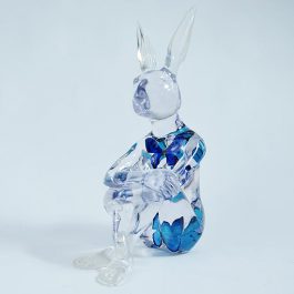 Butterfly Blue Rabbitgirl