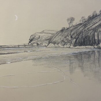 Caves Beach – Drawing